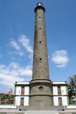 Faro de Maspalomas - The lighthouse in Maspalomas - Gran Canaria - one of the most famous landmarks of Gran Canaria Photographie de stock - Aubaine LD & Abonnement, Code: 400-04973199