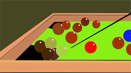 simsearch:400-08160849,k - Illustration of a billiards board Foto de stock - Super Valor sin royalties y Suscripción, Código: 400-04984826