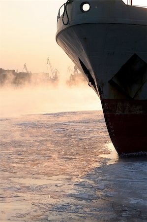 a part of an ice breaker's nose Stock Photo - Budget Royalty-Free & Subscription, Code: 400-04984890