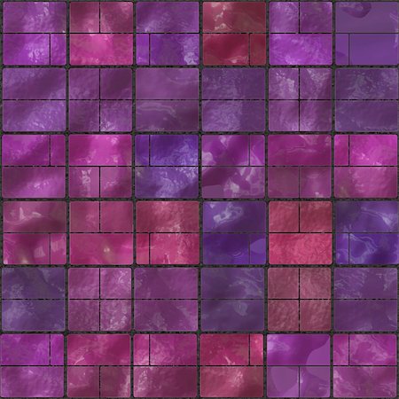simsearch:400-05025639,k - dark purple ceramic tiles, seamlessly tillable Foto de stock - Royalty-Free Super Valor e Assinatura, Número: 400-04987966