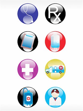 simsearch:400-04657894,k - vector medical icon series web 2.0 style set_17 Stock Photo - Budget Royalty-Free & Subscription, Code: 400-04988182