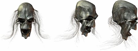 simsearch:400-06101353,k - 3D Render of Fantasy Skulls Stock Photo - Budget Royalty-Free & Subscription, Code: 400-04988193