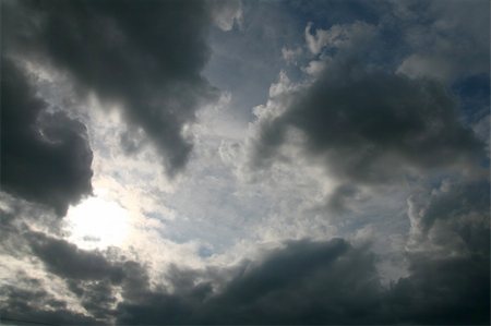dark divine sky storm heaven Photographie de stock - Aubaine LD & Abonnement, Code: 400-04988873