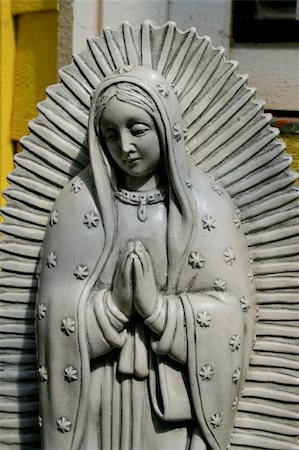 Close up of a statue of a Virgin of Guadalupe. Stock Photo - Budget Royalty-Free & Subscription, Code: 400-04989158