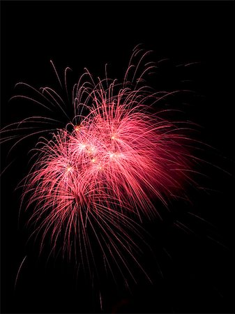 roman festival - Various details of traditional pyrotechnical firework displays Stock Photo - Budget Royalty-Free & Subscription, Code: 400-04989589