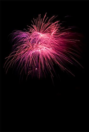 roman festival - Various details of traditional pyrotechnical firework displays Stock Photo - Budget Royalty-Free & Subscription, Code: 400-04989590