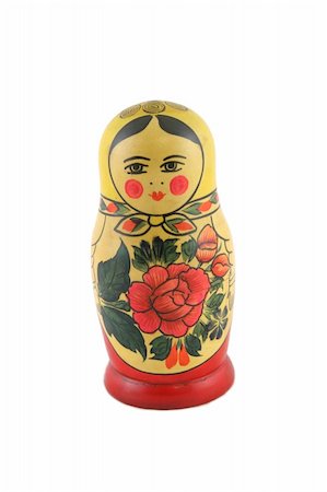 simsearch:400-04986497,k - Wooden doll made in Russia Foto de stock - Royalty-Free Super Valor e Assinatura, Número: 400-04980765