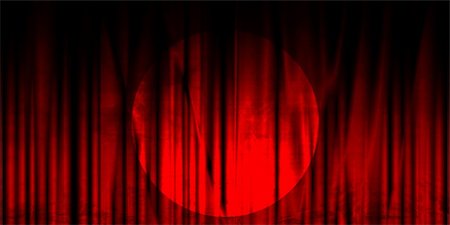 simsearch:400-05010741,k - Long movie or theater curtain with dark shades Stock Photo - Budget Royalty-Free & Subscription, Code: 400-04982571