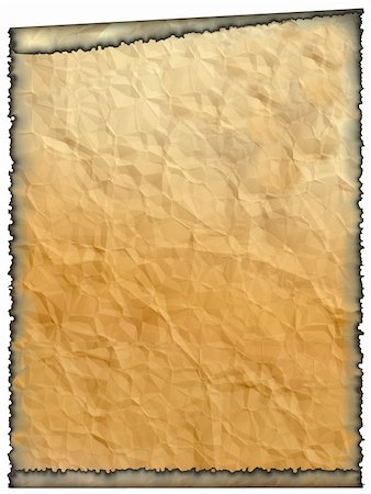 fuliggine - Background for the image or the text. Trying, crumpled paper with the burnt and covered edges. Fotografie stock - Microstock e Abbonamento, Codice: 400-04982809