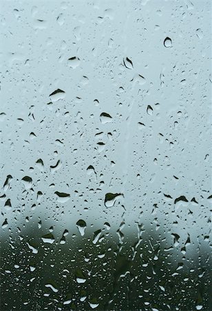 a picture of water drops on window Photographie de stock - Aubaine LD & Abonnement, Code: 400-04994247