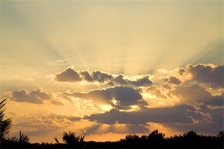 Tropical vacation beach sun sky water Photographie de stock - Aubaine LD & Abonnement, Code: 400-04994848