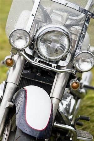 classsic motorcycle Foto de stock - Super Valor sin royalties y Suscripción, Código: 400-04995192