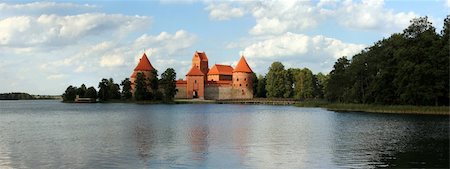 Trakai castle in Litua Vilnius, Middle Ages Stock Photo - Budget Royalty-Free & Subscription, Code: 400-04996082