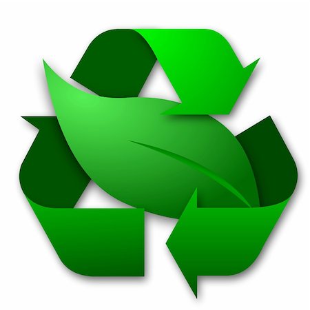 dylan_burrill (artist) - Recycling symbol for web or design use Fotografie stock - Microstock e Abbonamento, Codice: 400-04996425