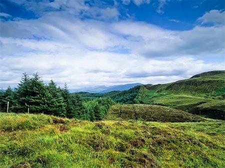 strathclyde - a glen in the scottish highlands Stock Photo - Budget Royalty-Free & Subscription, Code: 400-04997325