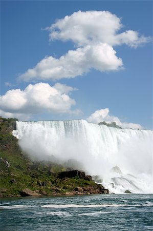 Niagara Falls on the United States of America border Stockbilder - Microstock & Abonnement, Bildnummer: 400-04997363