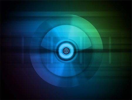 phecsone (artist) - Abstract high-tech background image with compact disc. Stockbilder - Microstock & Abonnement, Bildnummer: 400-04990044