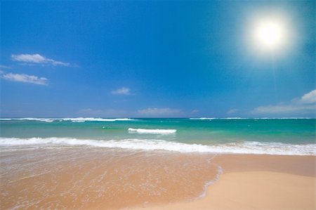 dimol (artist) - Beautiful ocean beach in summer Stock Photo - Budget Royalty-Free & Subscription, Code: 400-04990525