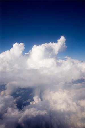 A dramatic cloudscape from the sky Stock Photo - Budget Royalty-Free & Subscription, Code: 400-04991068