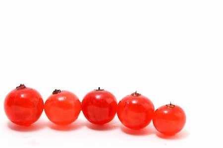 simsearch:400-04423672,k - red currant isolated on white background Stockbilder - Microstock & Abonnement, Bildnummer: 400-04992473