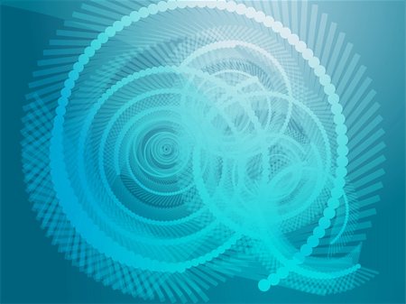 simsearch:400-04998982,k - Abstract geometric spiral design wallpaper background illustration Fotografie stock - Microstock e Abbonamento, Codice: 400-04993120