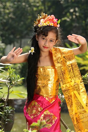 Balinese Dancer Girl Stock Photo - Budget Royalty-Free & Subscription, Code: 400-05006676