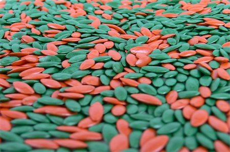 simsearch:400-07210943,k - a bunch of colorful professional pumpkin seeds closeup Stock Photo - Budget Royalty-Free & Subscription, Code: 400-05006772