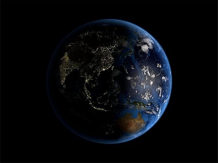 3d image of planet Earth in high definition Stock Photo - Budget Royalty-Free & Subscription, Code: 400-05007778
