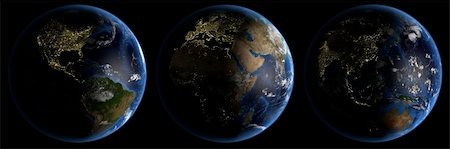 3d image of planet Earth in high definition Photographie de stock - Aubaine LD & Abonnement, Code: 400-05007779