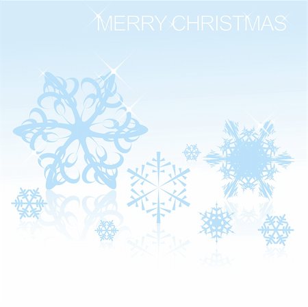 simsearch:400-04761157,k - Christmas background with snowflakes and place for your text Stock Photo - Budget Royalty-Free & Subscription, Code: 400-05007801