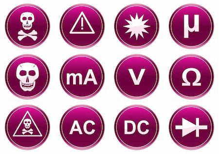 simsearch:400-05148042,k - Gadget icons set. White - purple palette. Vector illustration. Stock Photo - Budget Royalty-Free & Subscription, Code: 400-05008269