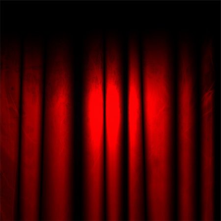 simsearch:400-05010741,k - red movie or theater curtain with some folds Stock Photo - Budget Royalty-Free & Subscription, Code: 400-05008315