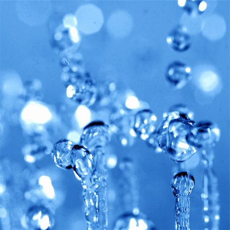 simsearch:400-04988892,k - blue water bubbles isolated on white backkground Stock Photo - Budget Royalty-Free & Subscription, Code: 400-05008774