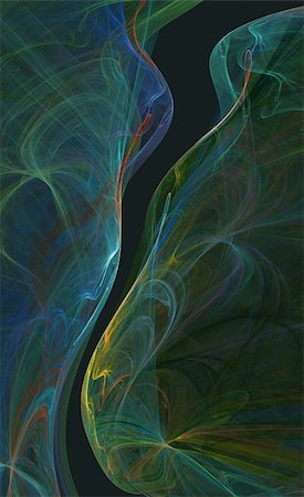 simsearch:400-04822448,k - Abstract Wavy flowing turquoise decorative background design Photographie de stock - Aubaine LD & Abonnement, Code: 400-05009588