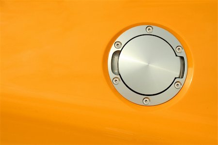 simsearch:400-04097123,k - A Yellow sports car gas cap Stock Photo - Budget Royalty-Free & Subscription, Code: 400-05000068