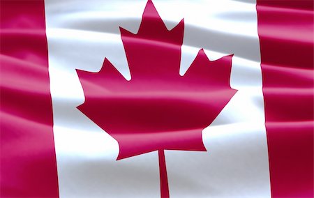dylan_burrill (artist) - Flying Canadian Flag Fotografie stock - Microstock e Abbonamento, Codice: 400-05001029