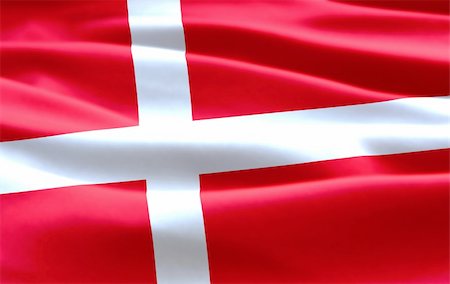 dylan_burrill (artist) - Flying Danish Flag Fotografie stock - Microstock e Abbonamento, Codice: 400-05001030