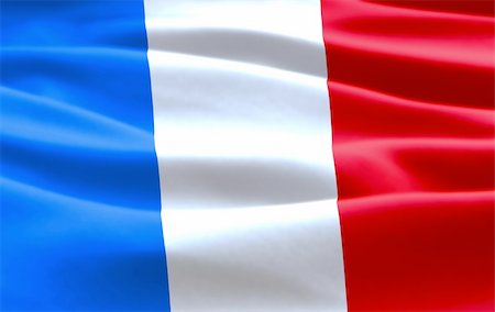 dylan_burrill (artist) - Flying French Flag Photographie de stock - Aubaine LD & Abonnement, Code: 400-05001032