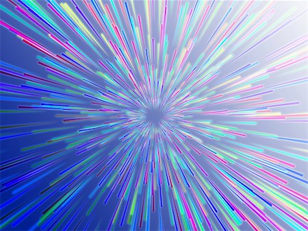 simsearch:400-04534711,k - Central bursting explosion of dynamic lines of light Foto de stock - Royalty-Free Super Valor e Assinatura, Número: 400-05002702