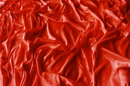 simsearch:400-07302319,k - Red wrinkled silk fabric background Foto de stock - Royalty-Free Super Valor e Assinatura, Número: 400-05014005
