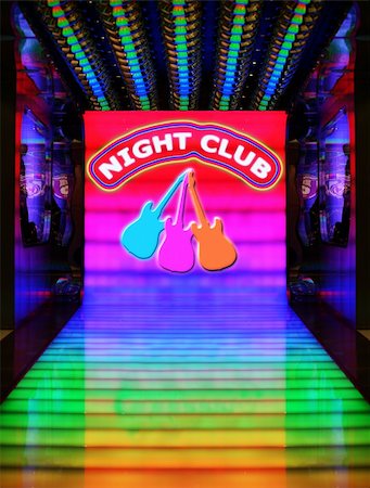 "Night Club" and three guitars are my own graphics Stock Photo - Budget Royalty-Free & Subscription, Code: 400-05014116