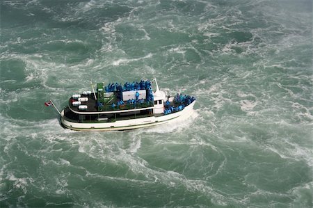 The Maid of the Mist in the swell near Niagara Falls. Stock Photo - Budget Royalty-Free & Subscription, Code: 400-05014428