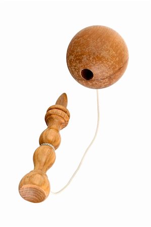 Cup-and-ball, an old game of dexterity, invented in France in the 16th century. Photographie de stock - Aubaine LD & Abonnement, Code: 400-05014660