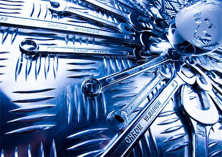 There are different kinds of tools - open-ended and combination spanners. Stock Photo - Budget Royalty-Free & Subscription, Code: 400-05014987