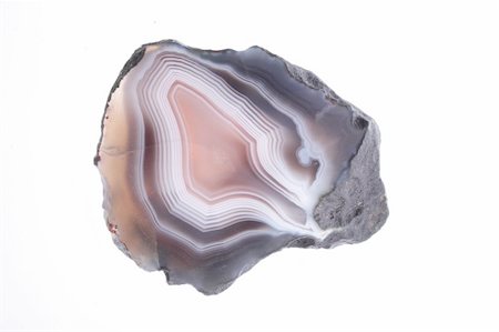 grey and white agate on the white background Photographie de stock - Aubaine LD & Abonnement, Code: 400-05015123