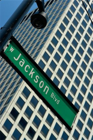 street sign and chicago - Jackson street sign Stock Photo - Budget Royalty-Free & Subscription, Code: 400-05015283