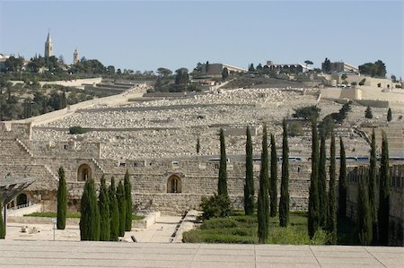 Mount of Olives, Jerusalem, Israel Stock Photo - Budget Royalty-Free & Subscription, Code: 400-05015365