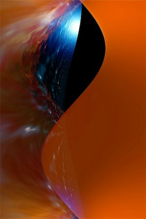 Abstract contemporary background with waves Stock Photo - Budget Royalty-Free & Subscription, Code: 400-05016514