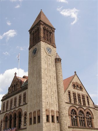 Albany City Hall in Albany, New York State Foto de stock - Super Valor sin royalties y Suscripción, Código: 400-05016771