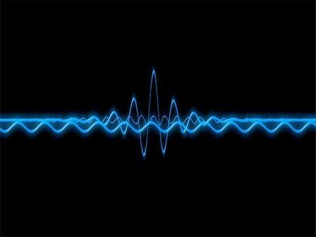 frequency - 3d rendered illustration of a sound wave Foto de stock - Super Valor sin royalties y Suscripción, Código: 400-05017366